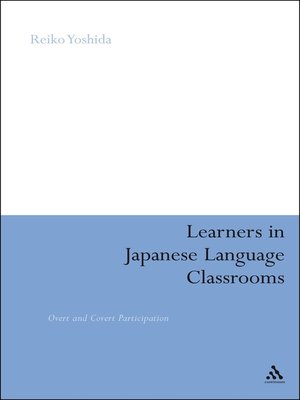 cover image of Learners in Japanese Language Classrooms